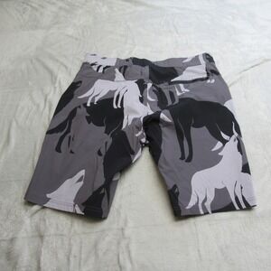 Greyson Indian Wells Swim Shorts Men 34 Black Wolf Camo Pocket In The Shadows 9"